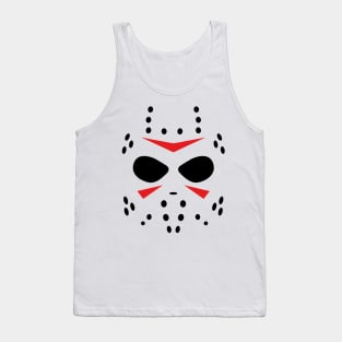 Jason Mask - White Version Tank Top